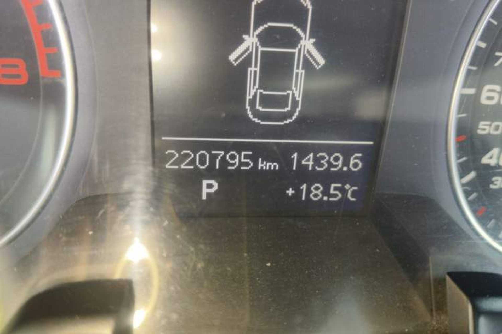 Used Audi A4L 2013 35 TFSI Automatic Standard Model Odometer Close Up