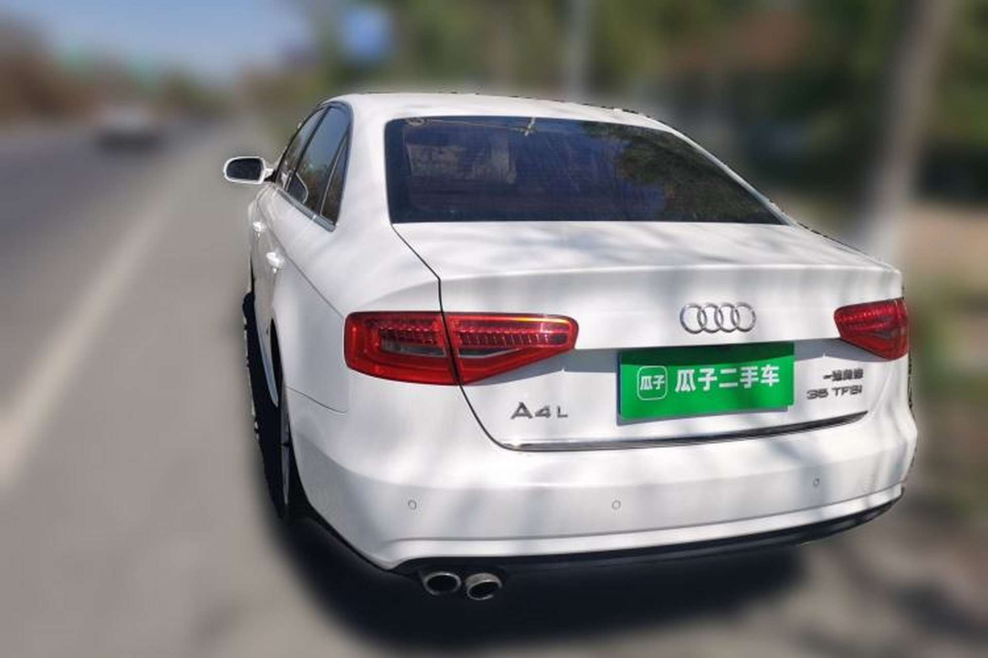 Used Audi A4L 2013 35 TFSI Automatic Standard Model Rear Left 45 Deg