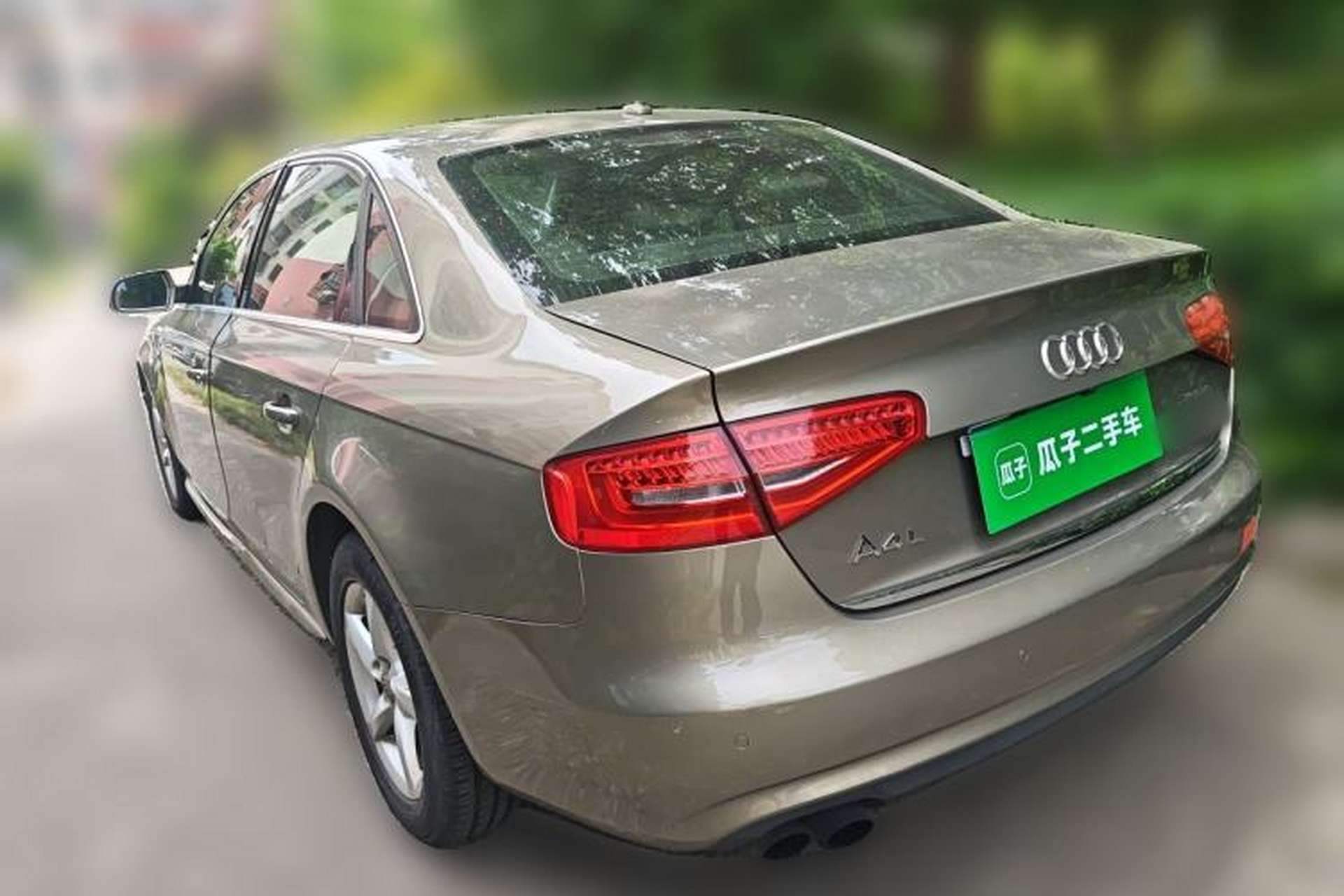 Used Audi A4L 2013 35 TFSI Automatic Comfort Model Rear Left 45 Deg