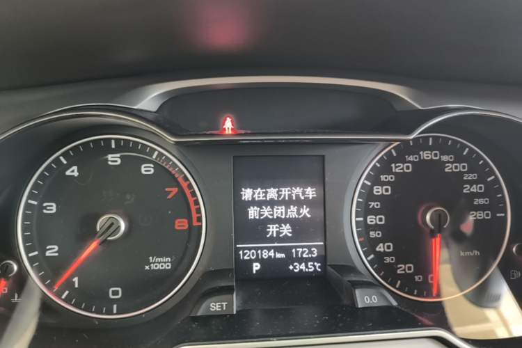 Used Audi A4L 2015 35 TFSI Automatic Comfort Model Instrument Cluster