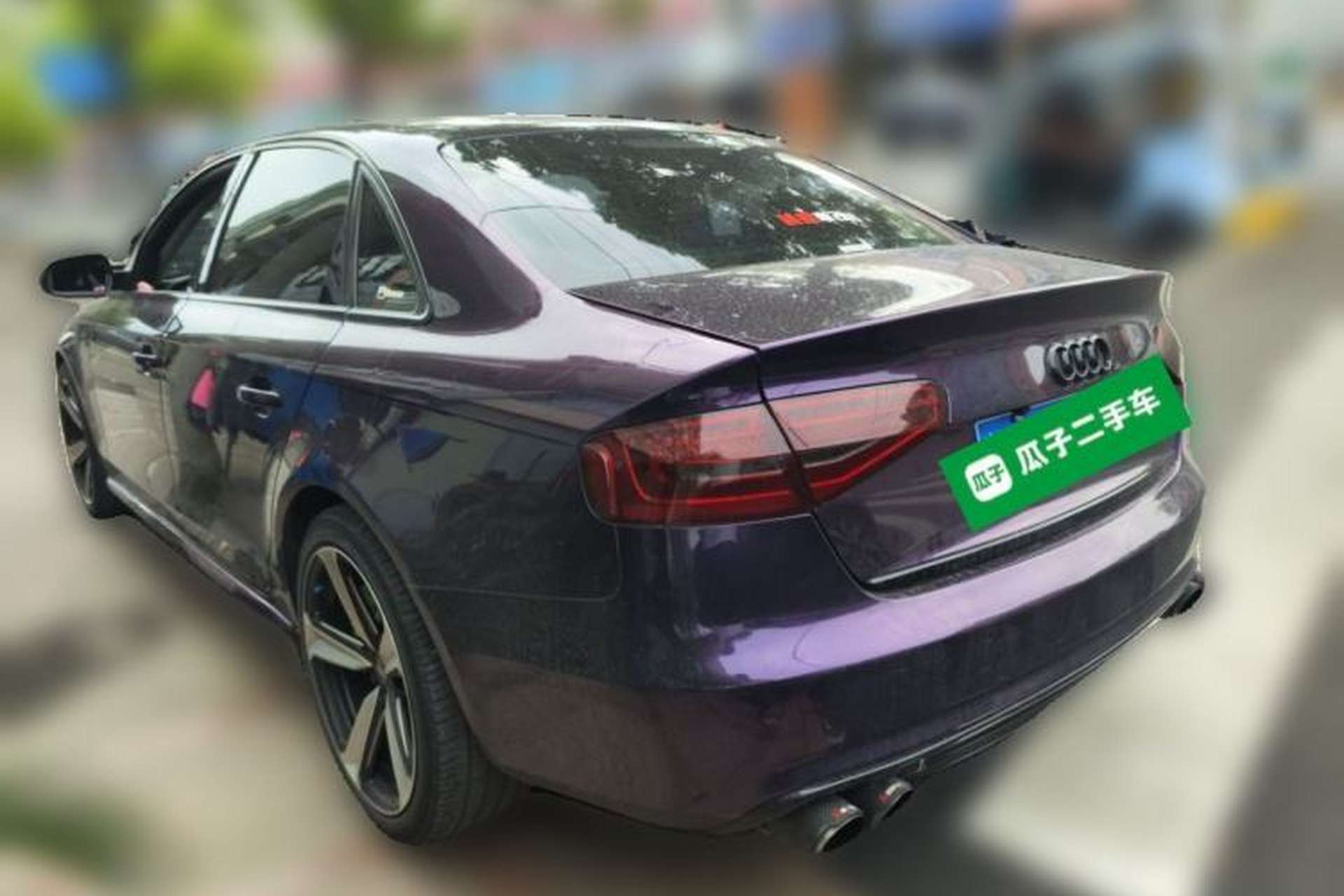 Used Audi A4L 2015 35 TFSI Automatic Comfort Model Rear Left 45 Deg