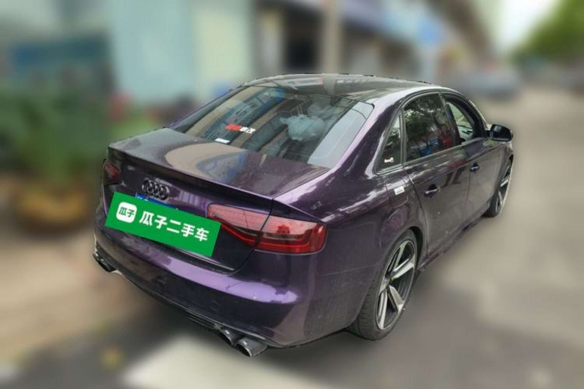 Used Audi A4L 2015 35 TFSI Automatic Comfort Model Rear Right 45 Deg