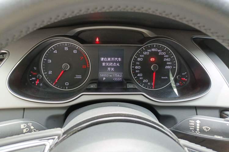 Used Audi A4L 2015 35 TFSI Automatic Comfort Model Instrument Cluster