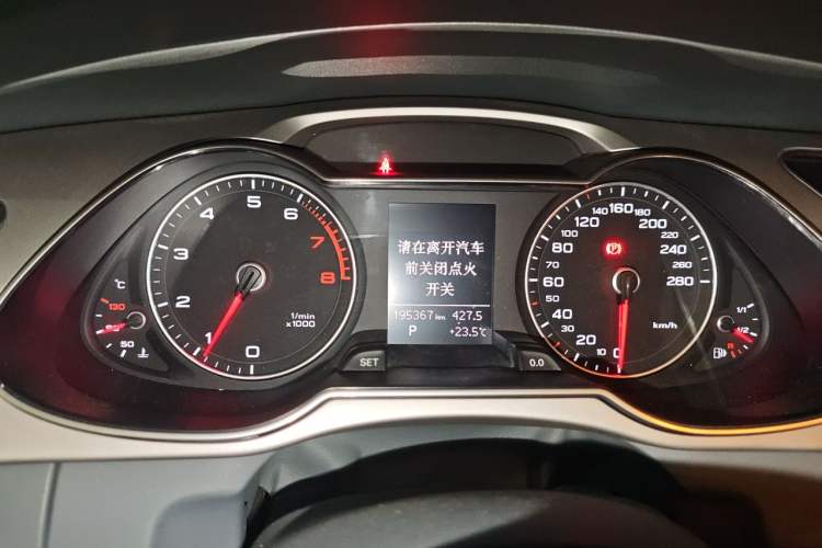 Used Audi A4L 2015 35 TFSI Automatic Comfort Model Instrument Cluster
