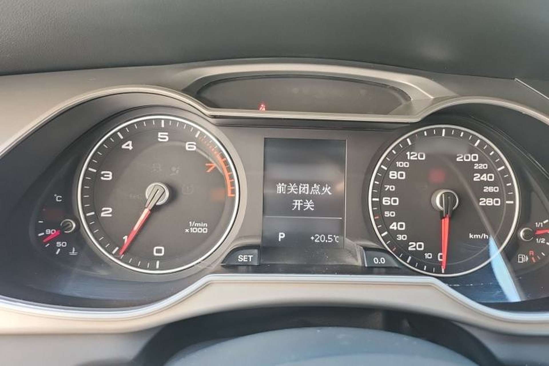 Used Audi A4L 2015 35 TFSI Automatic Comfort Model Instrument Cluster