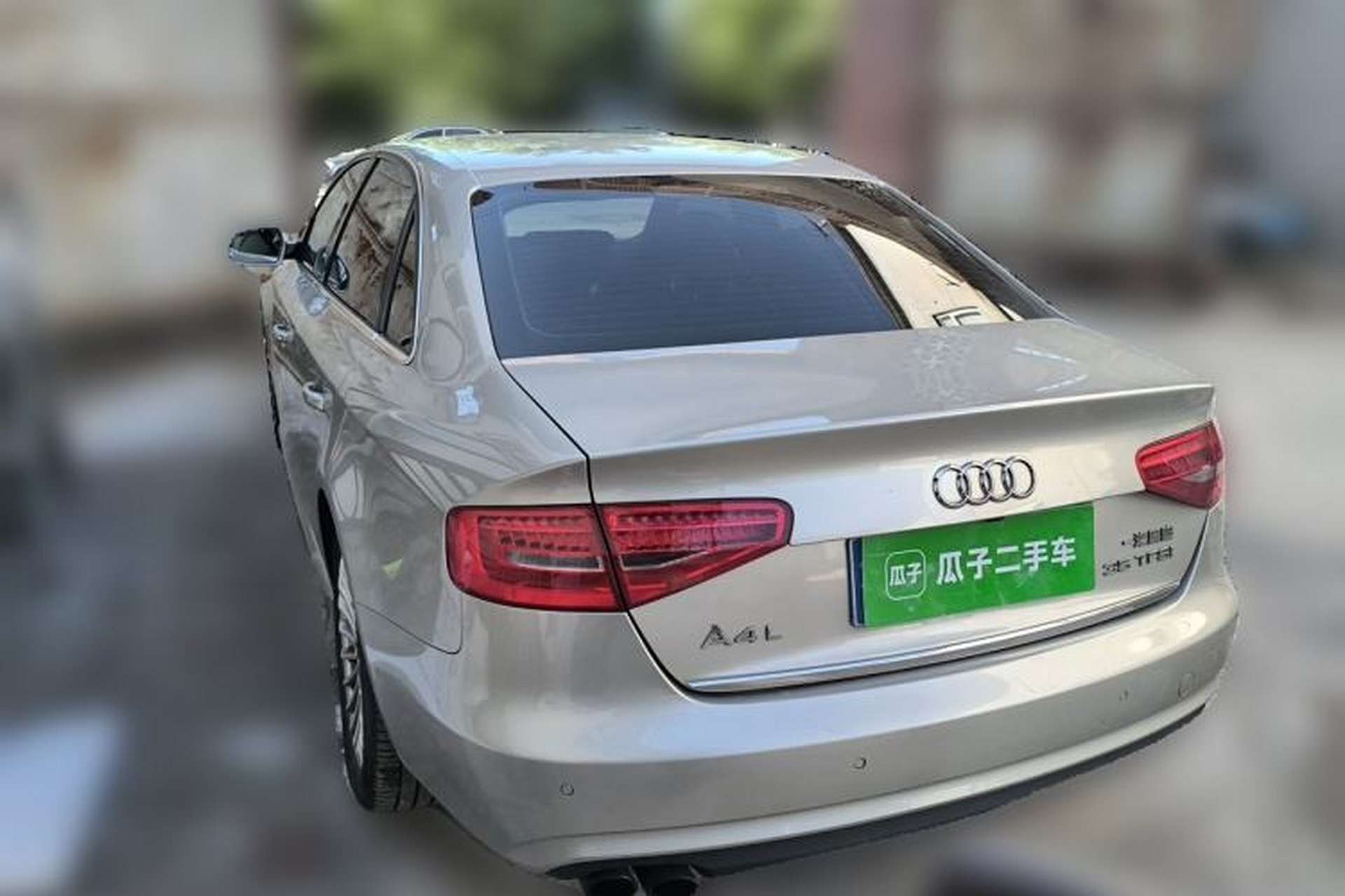 Used Audi A4L 2015 35 TFSI Automatic Comfort Model Rear Left 45 Deg