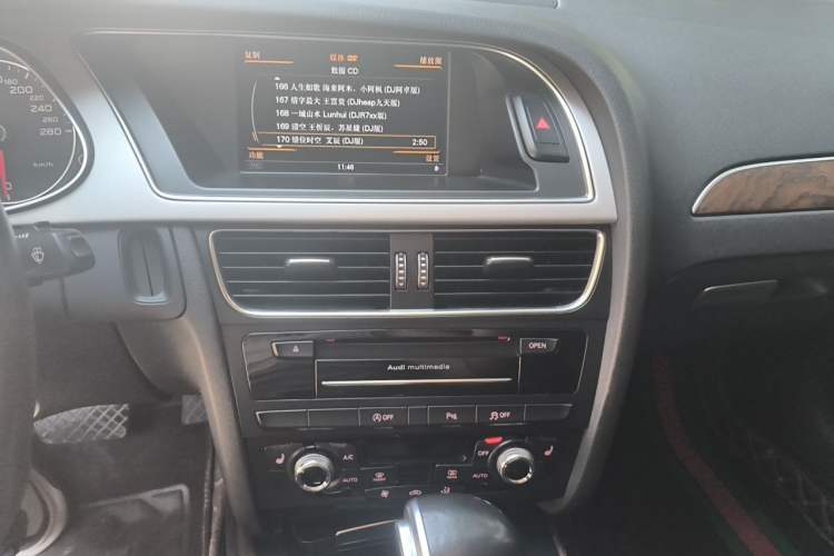 Used Audi A4L 2015 35 TFSI Automatic Technology Model Audio And AC Panel