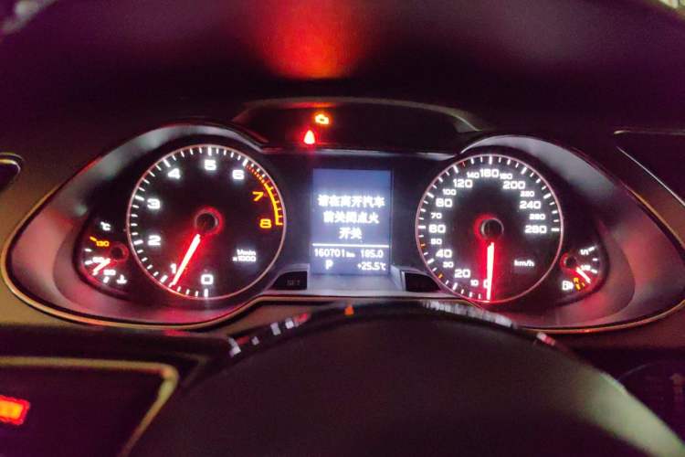 Used Audi A4L 2015 35 TFSI Automatic Comfort Model Instrument Cluster