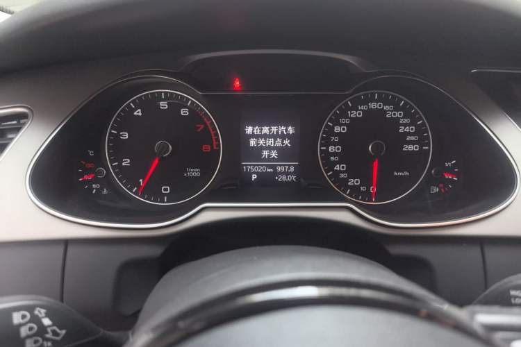 Used Audi A4L 2015 35 TFSI Automatic Standard Model Instrument Cluster