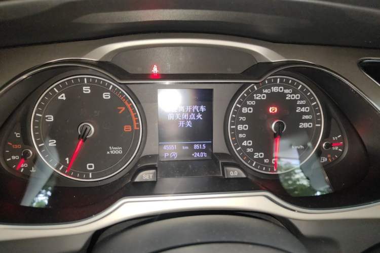 Used Audi A4L 2015 35 TFSI Automatic Technology Model Instrument Cluster