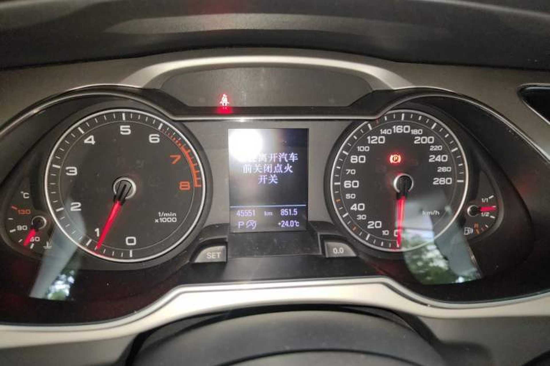 Used Audi A4L 2015 35 TFSI Automatic Technology Model Instrument Cluster