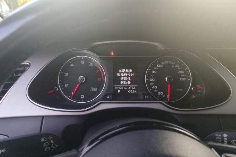 Used Audi A4L 2015 35 TFSI Automatic Standard Model Instrument Cluster