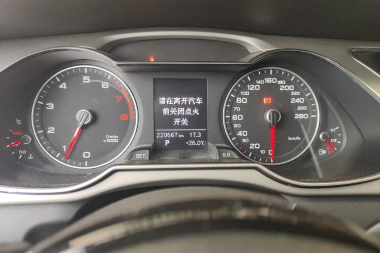 Used Audi A4L 2015 35 TFSI Automatic Comfort Model Instrument Cluster