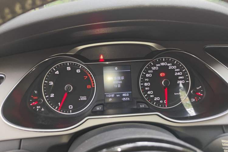 Used Audi A4L 2015 35 TFSI Automatic Technology Model Instrument Cluster
