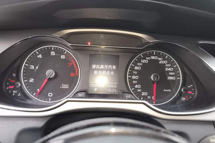 Used Audi A4L 2015 35 TFSI Automatic Comfort Model Instrument Cluster