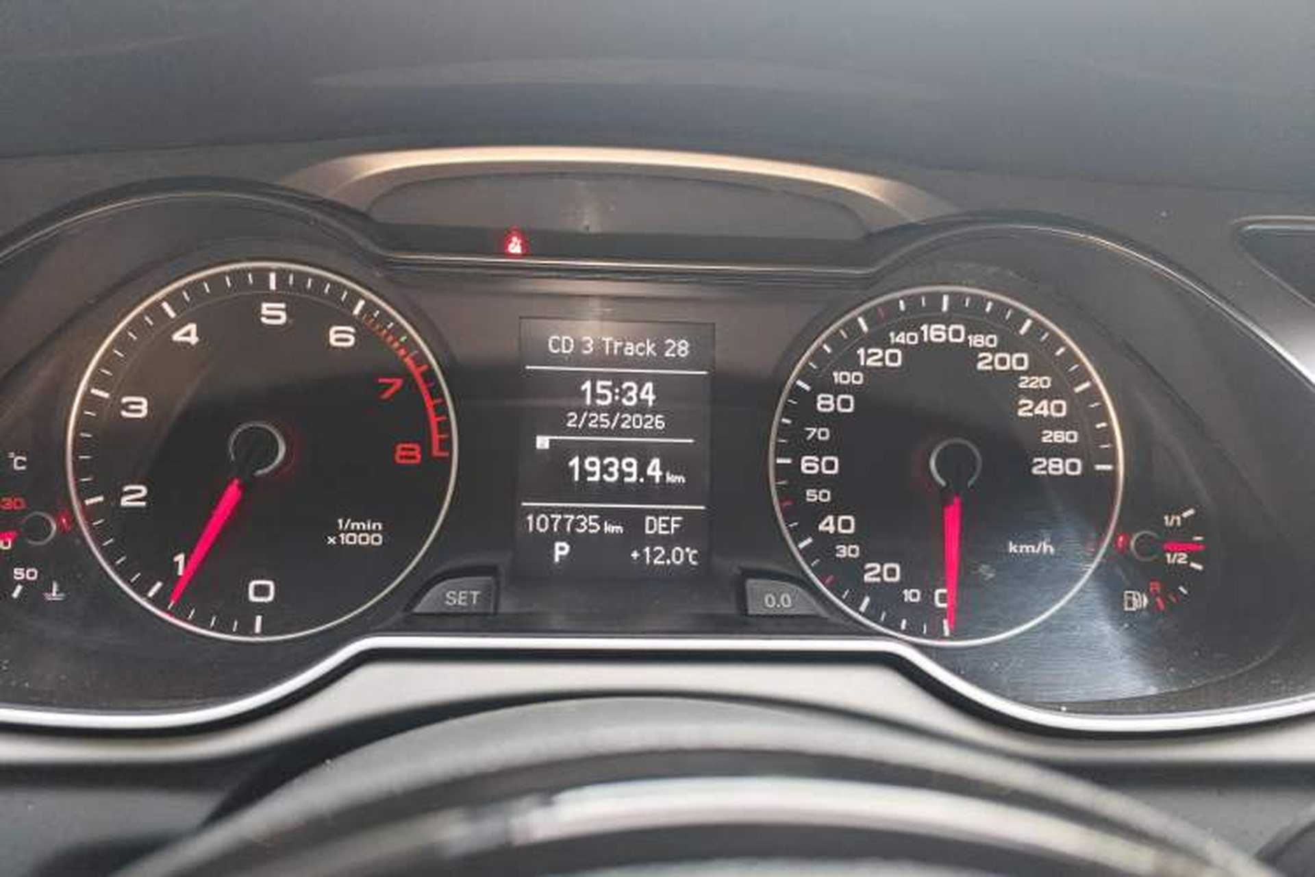 Used Audi A4L 2015 35 TFSI Automatic Standard Model Instrument Cluster