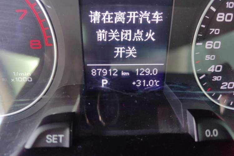 Used Audi A4L 2015 35 TFSI Millionth Anniversary Intelligent Edition Odometer Close Up