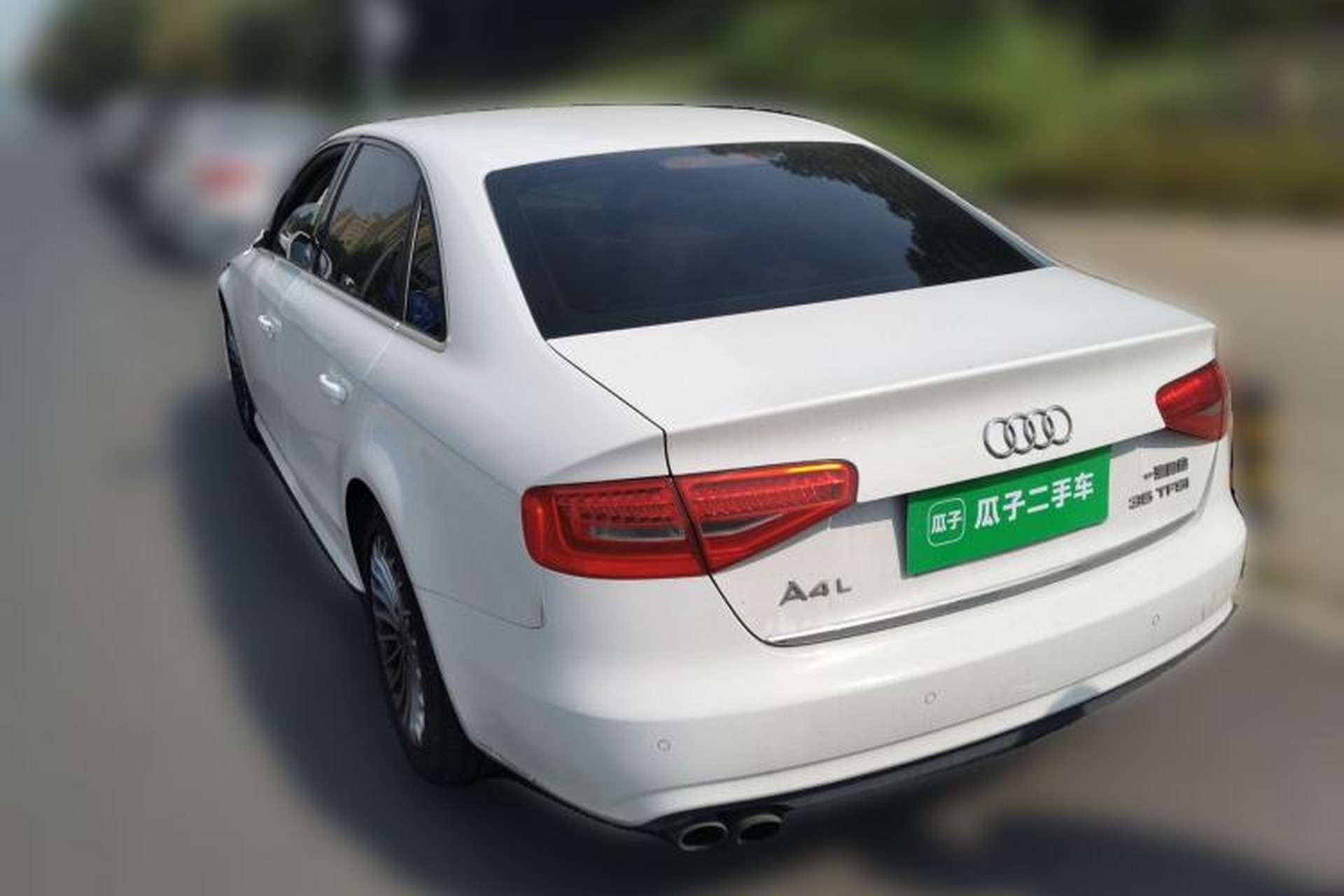 Used Audi A4L 2015 35 TFSI Automatic Comfort Model Rear Left 45 Deg