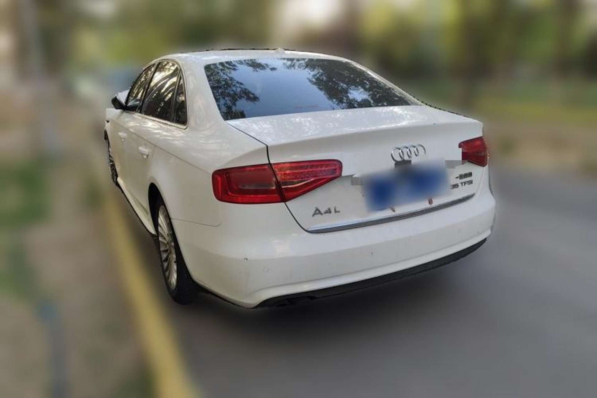 Used Audi A4L 2015 35 TFSI Automatic Technology Model Rear Left 45 Deg