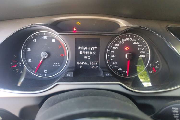 Used Audi A4L 2016 35 TFSI Collection Edition S line Comfort Model Instrument Cluster