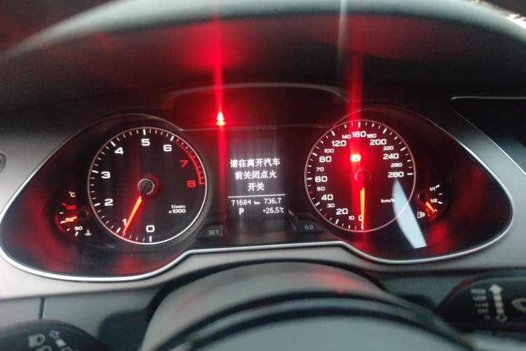Used Audi A4L 2016 35 TFSI Collector's Edition Automatic Standard Model Instrument Cluster