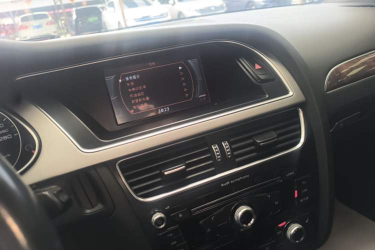 Used Audi A4L 2016 35 TFSI Collection Edition S line Comfort Model Audio And AC Panel