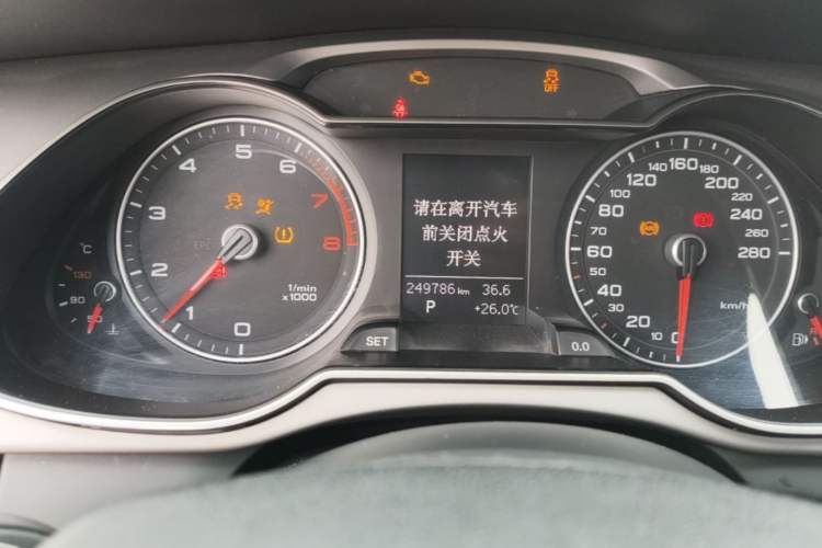 Used Audi A4L 2016 30 TFSI Collector's Edition Automatic Comfort Model Instrument Cluster