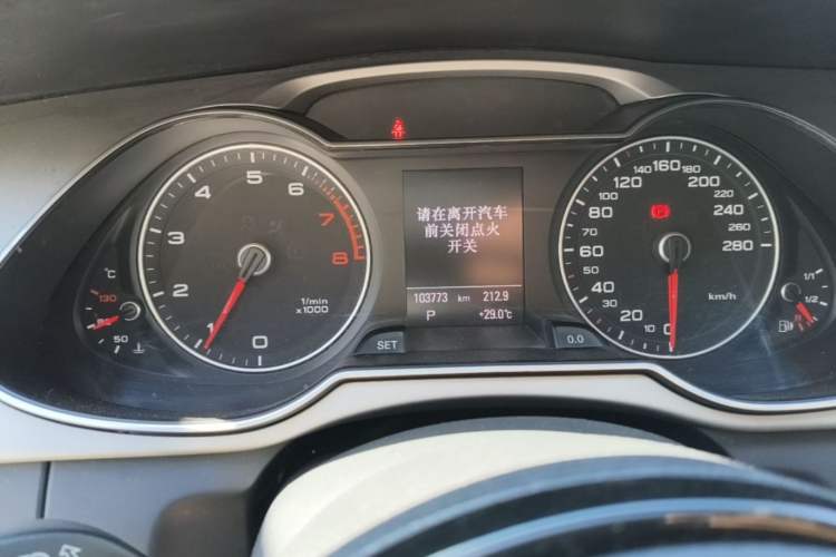 Used Audi A4L 2016 35 TFSI Collection Edition S line Luxury Model Instrument Cluster