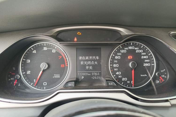 Used Audi A4L 2016 30 TFSI Automatic Comfort Model Instrument Cluster
