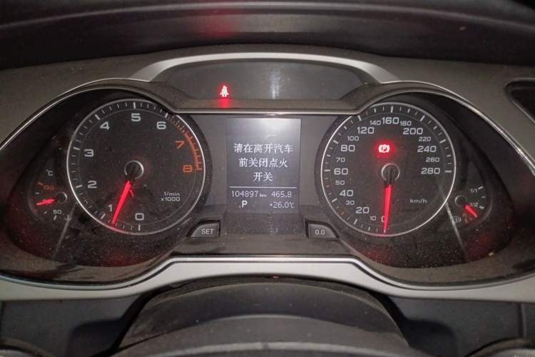 Used Audi A4L 2016 30 TFSI Collector's Edition Automatic Comfort Model Instrument Cluster