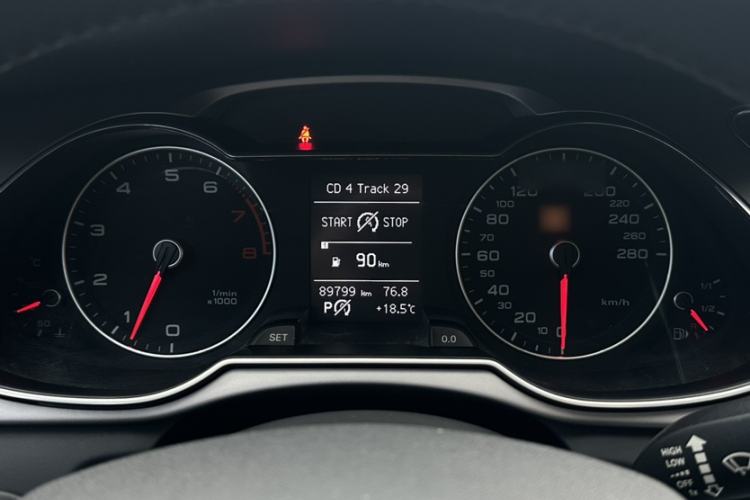 Used Audi A4L 2016 30 TFSI Collector's Edition Automatic Comfort Model Instrument Cluster