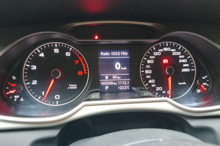 Used Audi A4L 2016 35 TFSI Collection Edition S line Comfort Model Instrument Cluster