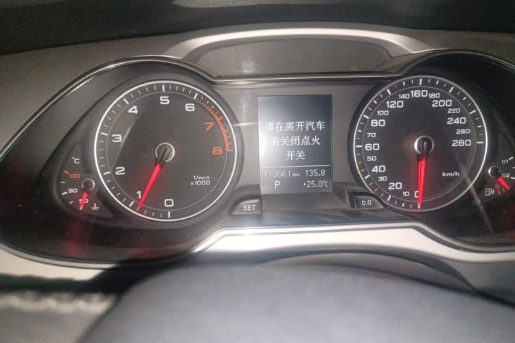 Used Audi A4L 2016 30 TFSI Automatic Comfort Model Instrument Cluster