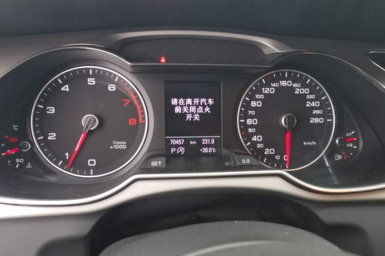 Used Audi A4L 2016 35 TFSI Collection Edition S line Luxury Model Instrument Cluster
