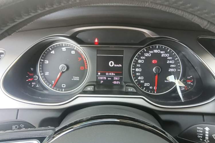 Used Audi A4L 2016 35 TFSI Collection Edition S line Luxury Model Instrument Cluster