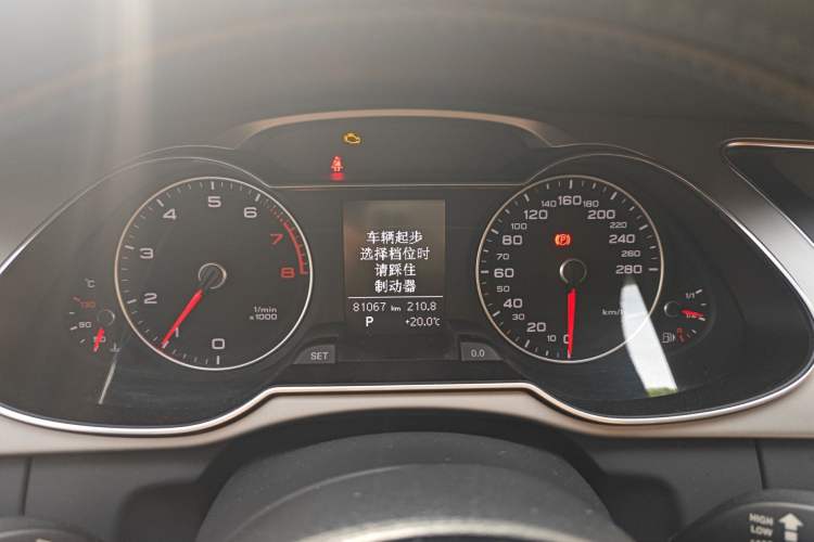 Used Audi A4L 2016 35 TFSI Collection Edition S line Comfort Model Instrument Cluster