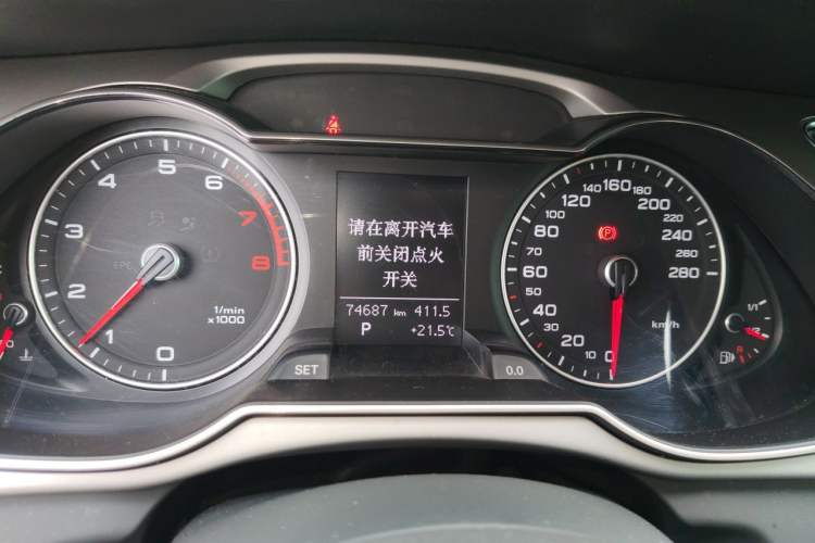 Used Audi A4L 2016 35 TFSI Collection Edition S line Comfort Model Instrument Cluster