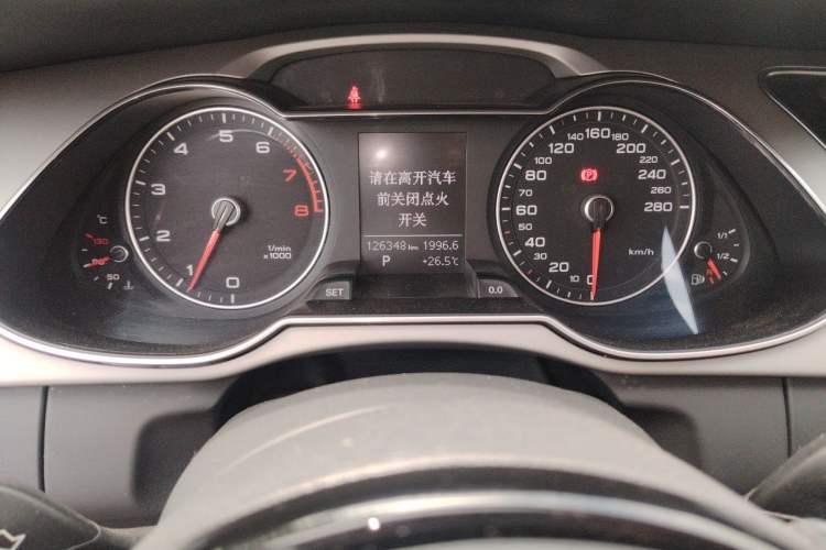 Used Audi A4L 2016 35 TFSI Automatic Standard Model Odometer Close Up