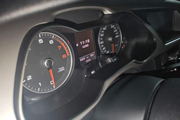 Used Audi A4L 2016 35 TFSI Collection Edition S line Luxury Model Odometer Close Up