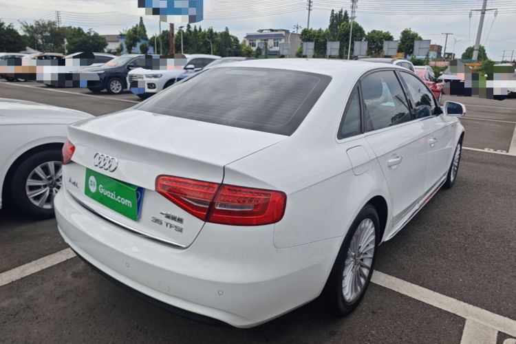 Used Audi A4L 2016 35 TFSI Automatic Comfort Model Rear Right 45 Deg