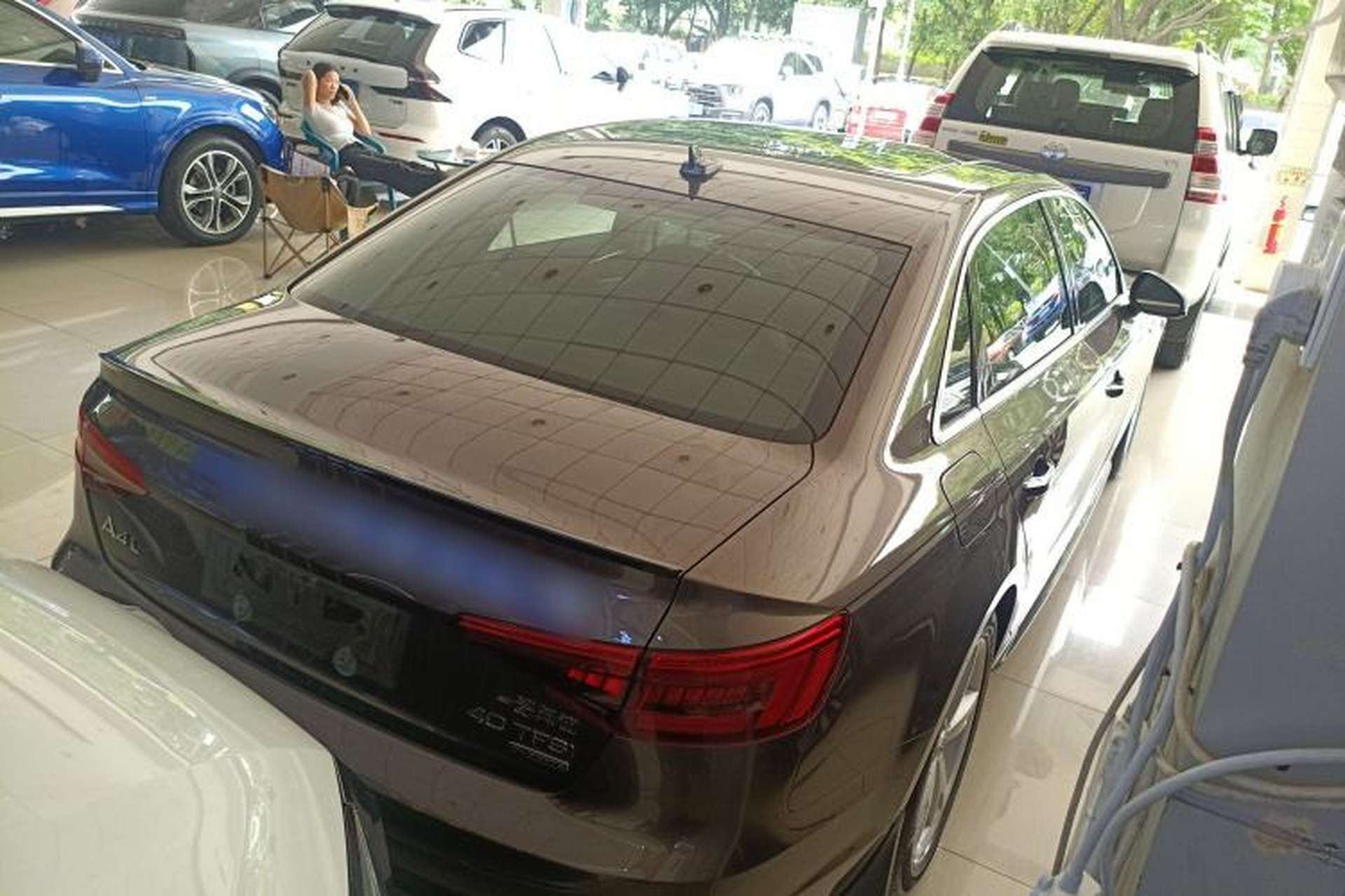 Used Audi A4L 2017 Plus 40 TFSI Fashion Model Rear Right 45 Deg