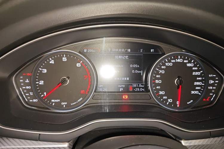 Used Audi A4L 2017 40 TFSI Fashion Model Instrument Cluster