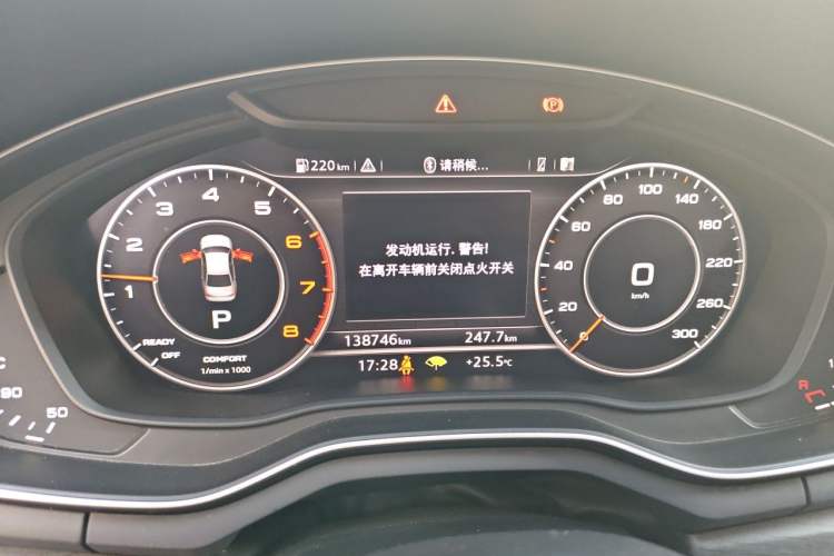 Used Audi A4L 2017 40 TFSI Style Edition Instrument Cluster