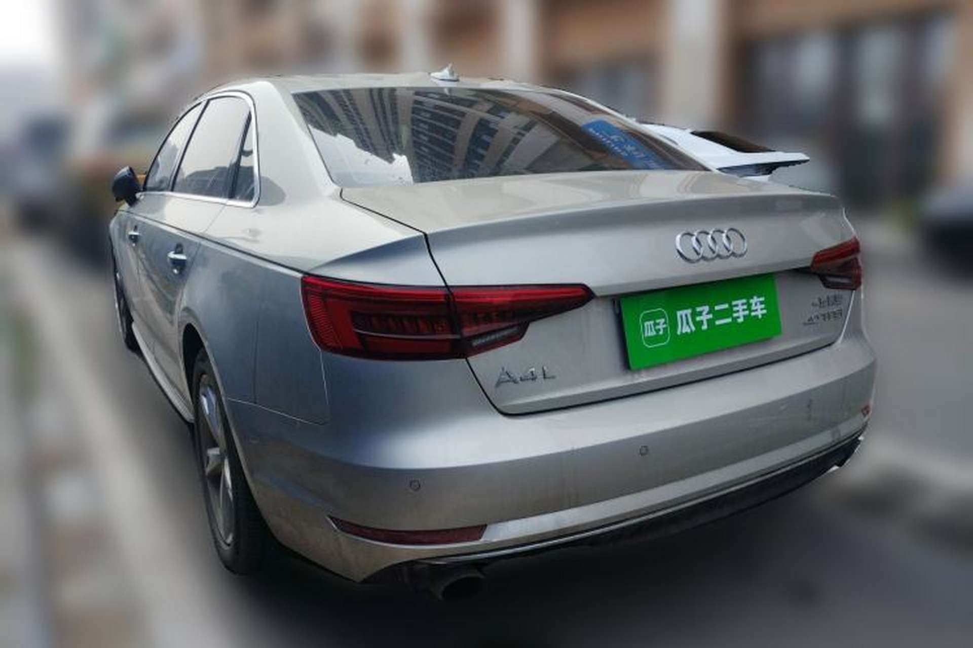 Used Audi A4L 2017 Plus 40 TFSI Fashion Model Rear Left 45 Deg