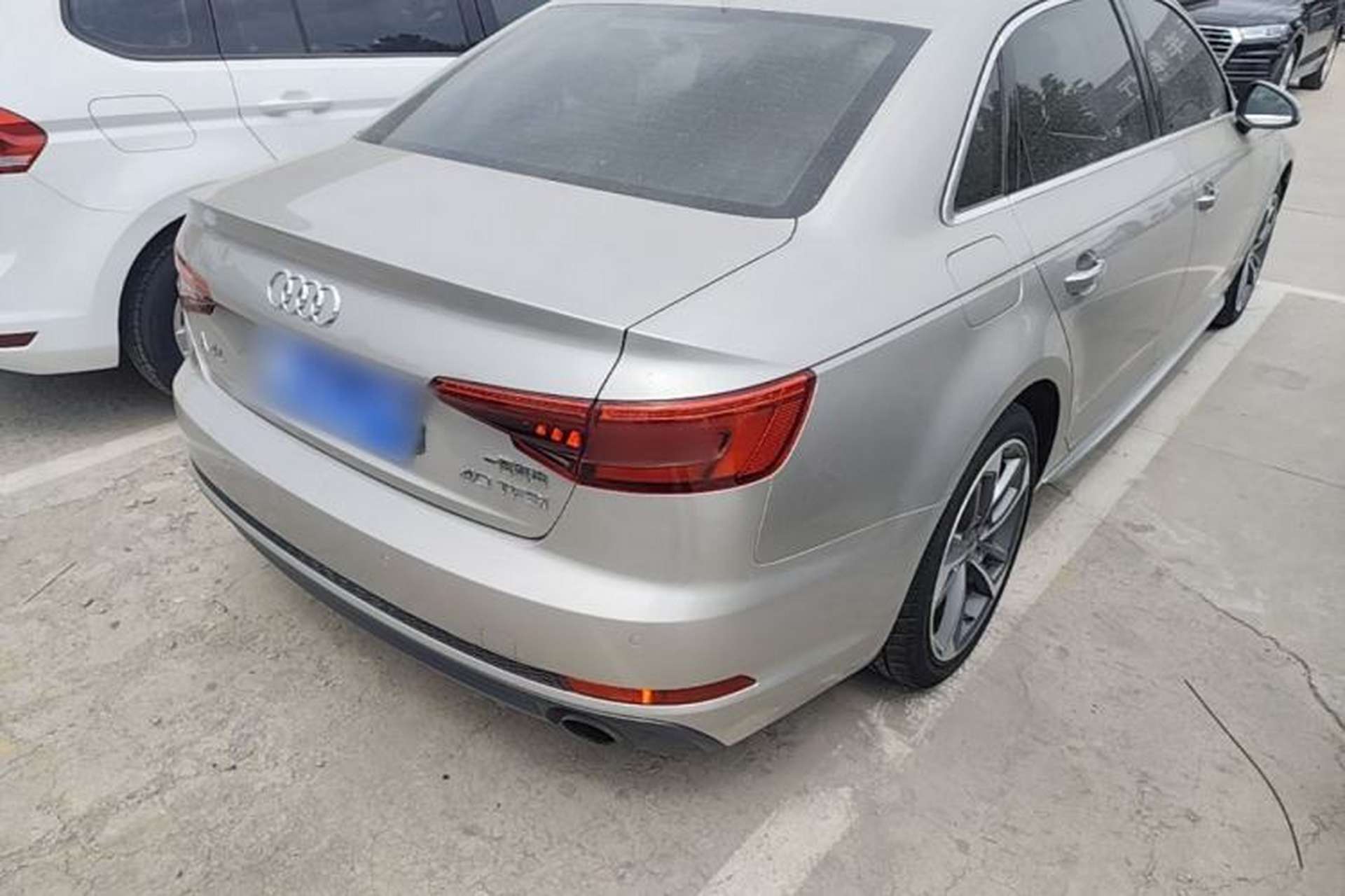Used Audi A4L 2017 Plus 40 TFSI Sport Model Rear Right 45 Deg