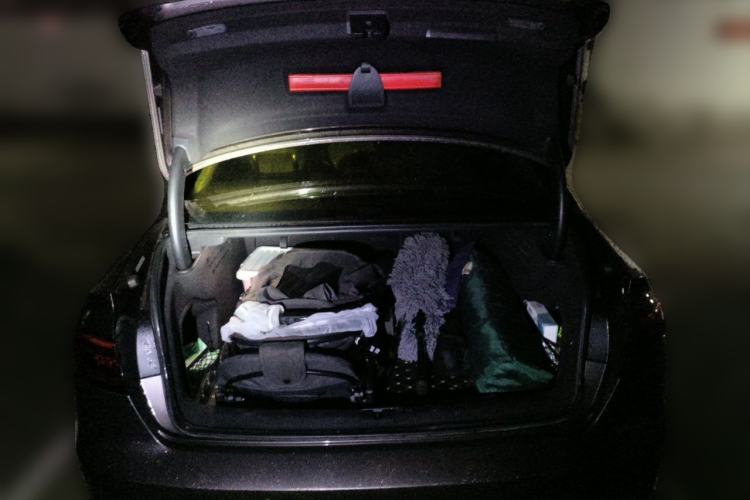 Used Audi A4L 2017 40 TFSI Fashion Model Trunk