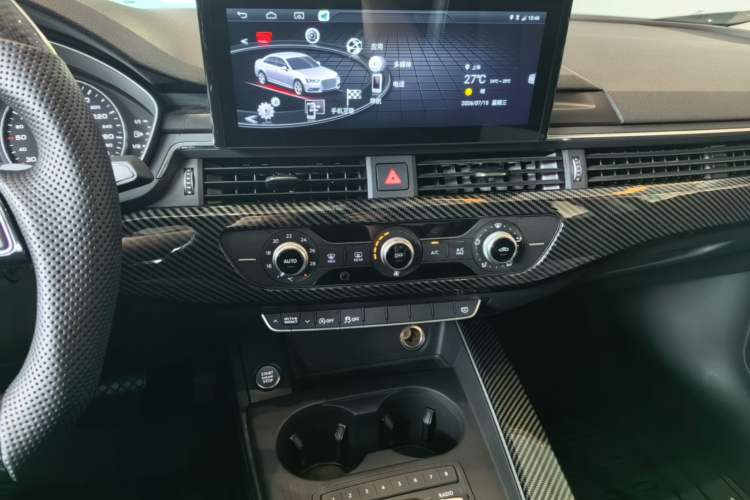Used Audi A4L 2017 40 TFSI Ambition Edition Audio And AC Panel