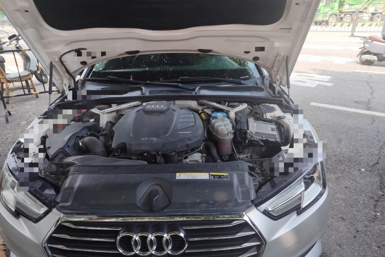 Used Audi A4L 2017 Plus 40 TFSI Ambition Model Engine Bay