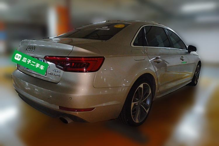 Used Audi A4L 2017 Plus 40 TFSI Ambition Model Rear Right 45 Deg