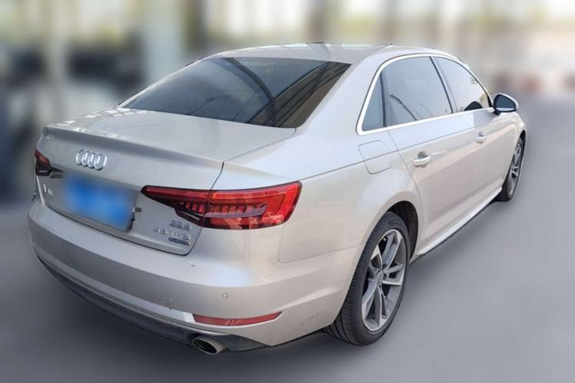Used Audi A4L 2017 45 TFSI quattro Style Edition Rear Right 45 Deg